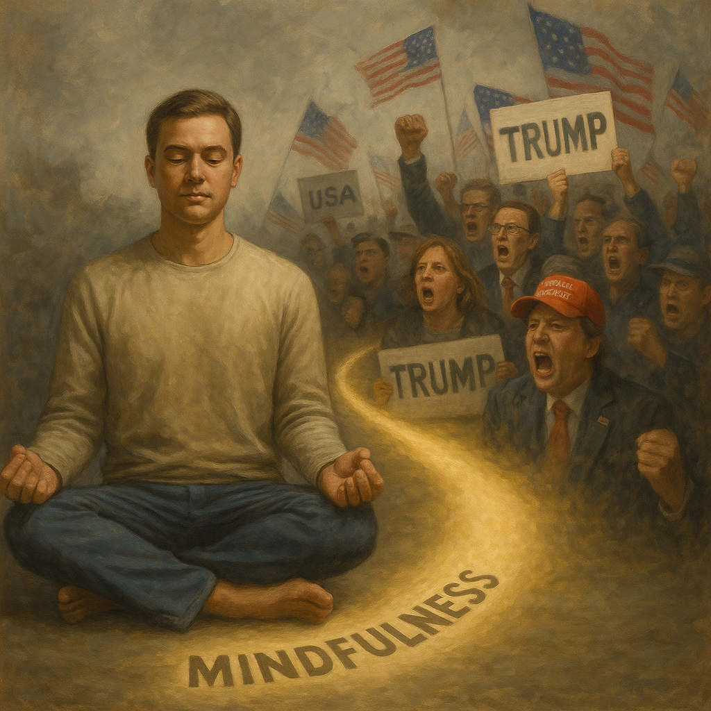 Mindfulness in the Age of Trump Mania: Finding Inner Peace Amid Political Chaos